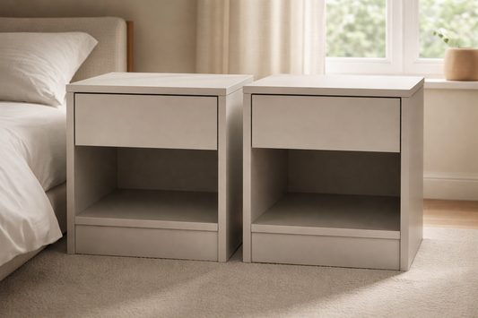 2 x Sekretna Szafka Nocna RFID ukryty schowek| Kolor: Kaszmir ponad 10% rabatu